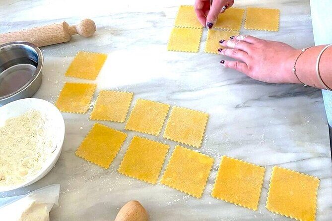 Pastamania - Florence Pasta Making Class - The Food and Wine: Eating What You Just Made (Plus Dessert)