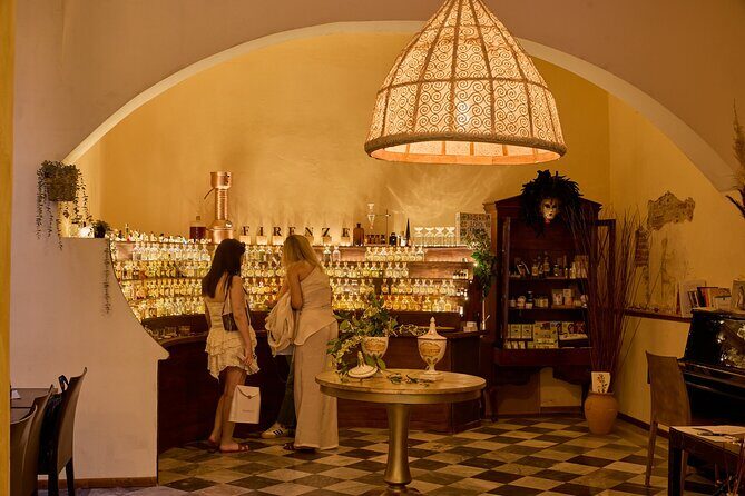 Perfume Making Workshop in the Heart of Florence - Where you’ll sit and what the space feels like