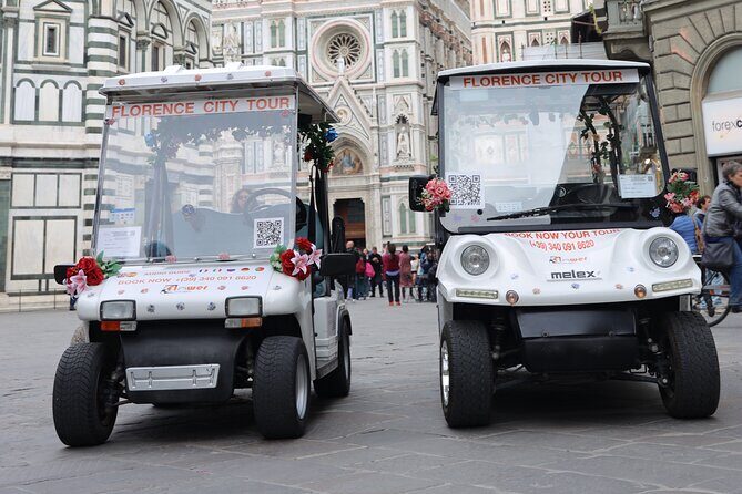 Private Golf Cart Tour in Florence - Piazza San Firenze and the “Pause and Breathe” Break