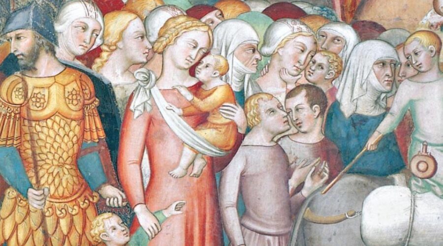 San Gimignano Cathedral & Museum of Sacred Art Entry Ticket - The Right Wall New Testament Cycle With Lippo and Federico Memmi