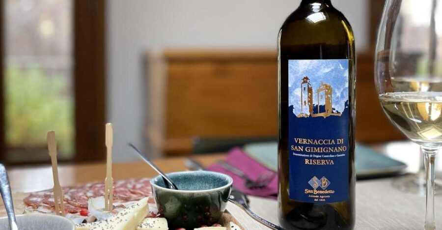 San Gimignano: Vineyard and Cellar Tour with Wine Tasting - Food pairing in Tuscany: cured meats, cheese, dried fruit, and farm olive oil