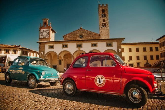Self-Drive Vintage Fiat 500 Tour from Florence: Sunset Drive and Aperitivo - Chianti Classico at sunset: vineyards, cypress lanes, and photo stops
