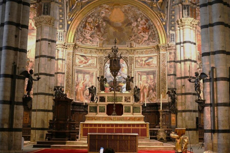 Siena Walking Tour with Cathedral and Crypt & Museum Option - Piazza del Campo and Fonte Gaia: Siena’s Center of Gravity