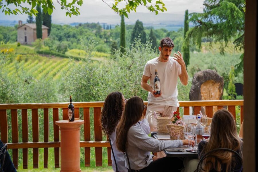 Siena: winery tour, wine tasting and lunch - First stop: San Giorgio a Lapi and the Chianti mood