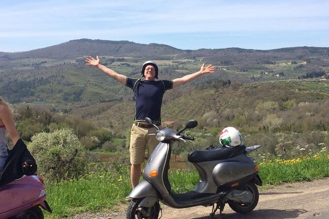 Tuscany Vespa Tour: Lunch & Wine Tasting, Countryside Roads - From Florence office to Chianti hills: how the day is staged