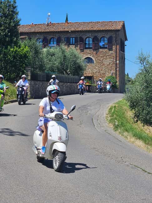 Tuscany: Vespa Tour with Traditional Lunch - From Florence to Chianti Rufina in One Smooth Move